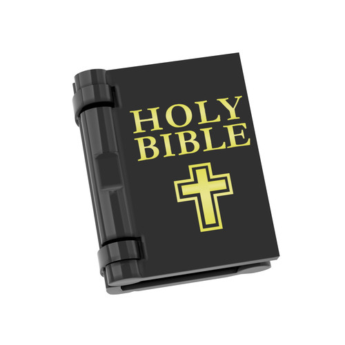Holy bible minifig accessory - holy,
