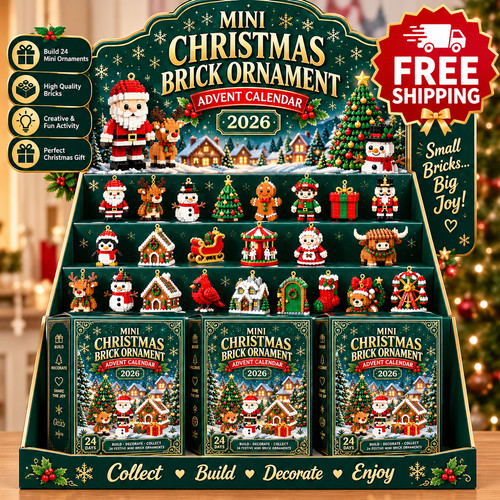 Mini christmas brick - christmas,